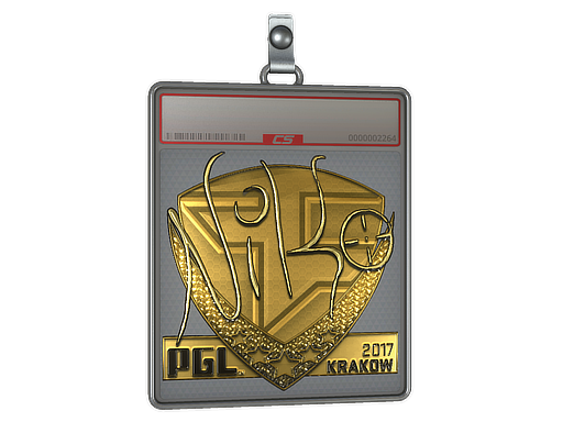 Sticker Slab | NiKo (Gold) | Krakow 2017