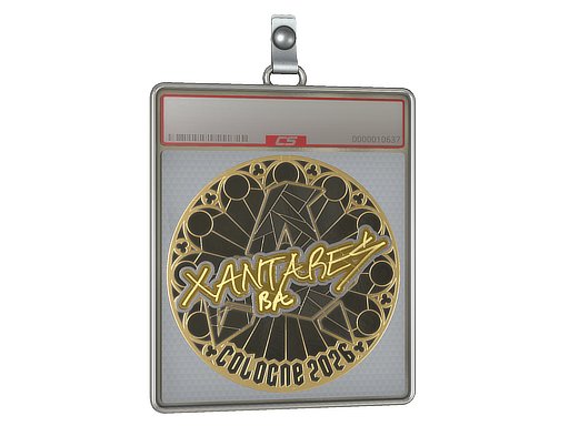 Sticker Slab | XANTARES (Gold) | Cologne 2026