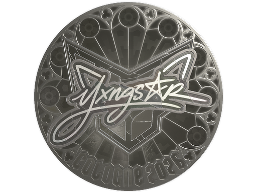 Sticker | yxngstxr (Foil) | Cologne 2026