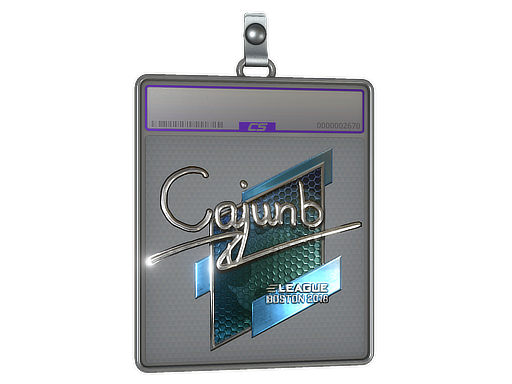 Sticker Slab | cajunb (Foil) | Boston 2018