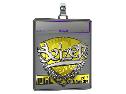 Sticker Slab | seized (Foil) | Krakow 2017