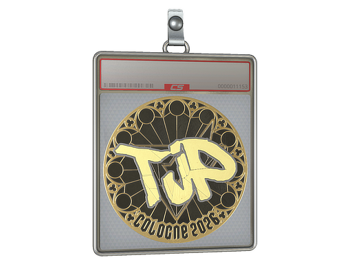 Sticker Slab | TjP (Gold) | Cologne 2026