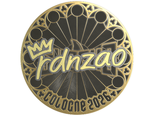 Sticker | rdnzao (Gold) | Cologne 2026