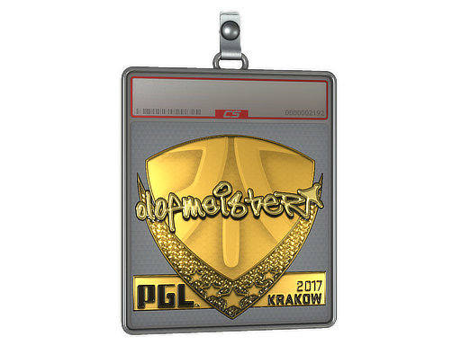 Sticker Slab | olofmeister (Gold) | Krakow 2017