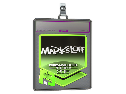 Sticker Slab | markeloff (Foil) | Cluj-Napoca 2015