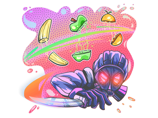 Sticker | Knife Streak (Holo)