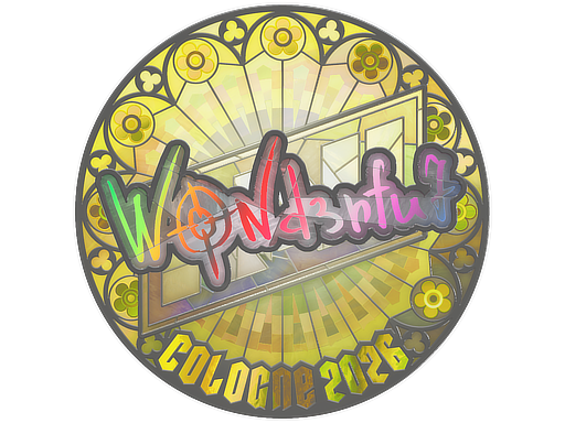 Sticker | w0nderful (Holo) | Cologne 2026