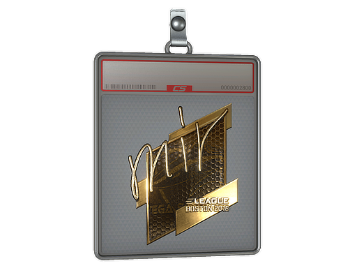 Sticker Slab | mir (Gold) | Boston 2018