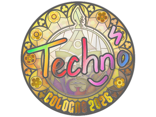 Sticker | Techno4K (Holo) | Cologne 2026