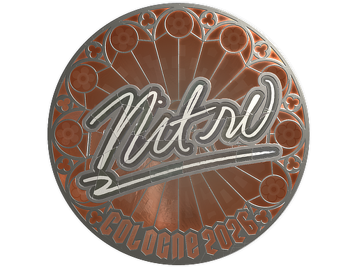 Sticker | nitr0 (Foil) | Cologne 2026