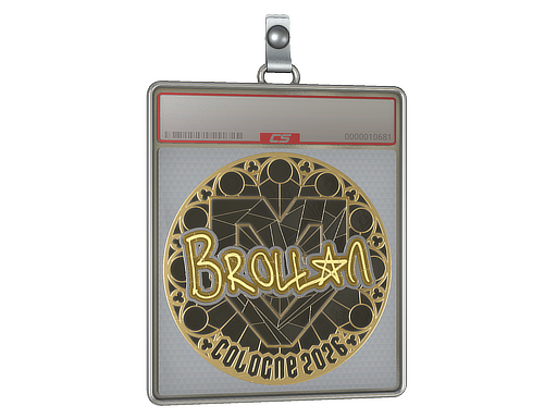 Sticker Slab | Brollan (Gold) | Cologne 2026