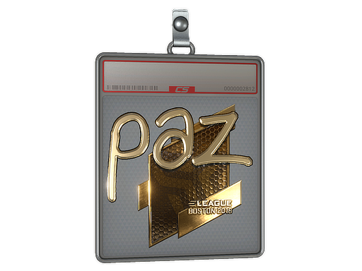 Sticker Slab | paz (Gold) | Boston 2018