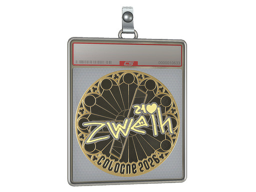 Sticker Slab | zweih (Gold) | Cologne 2026
