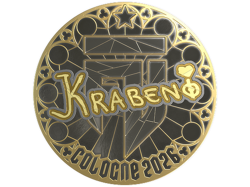Sticker | Krabeni (Gold) | Cologne 2026