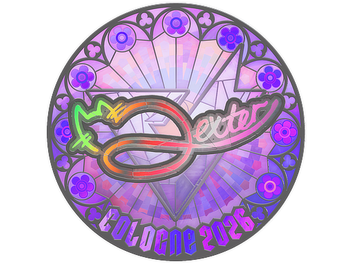 Sticker | dexter (Holo) | Cologne 2026