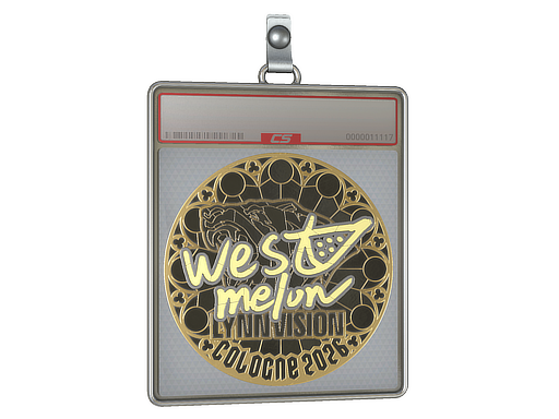 Sticker Slab | westmelon (Gold) | Cologne 2026