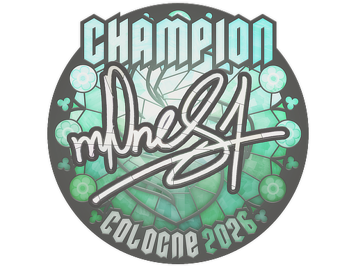 Sticker | m0NESY (Champion) | Cologne 2026