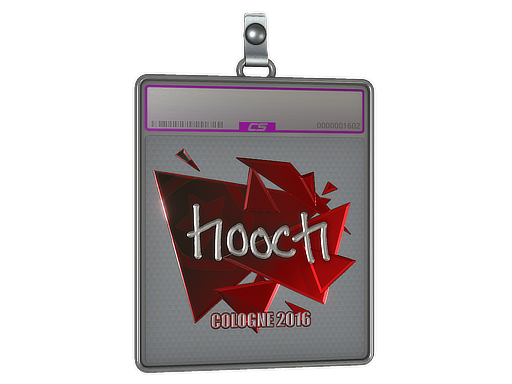 Sticker Slab | hooch (Foil) | Cologne 2016