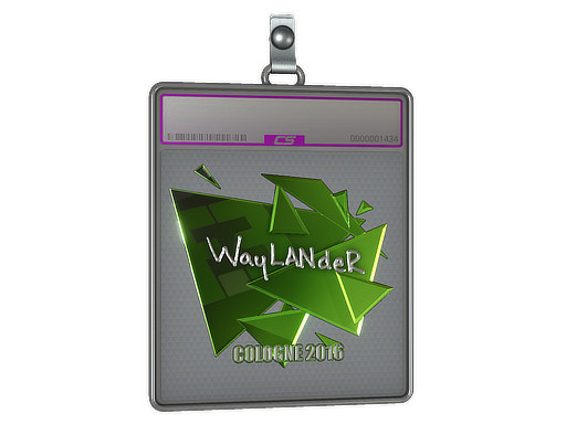 Sticker Slab | wayLander (Foil) | Cologne 2016