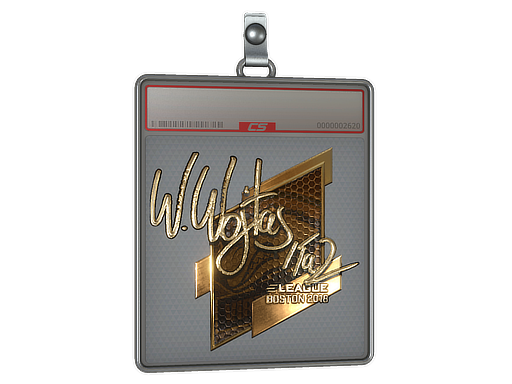 Sticker Slab | TaZ (Gold) | Boston 2018