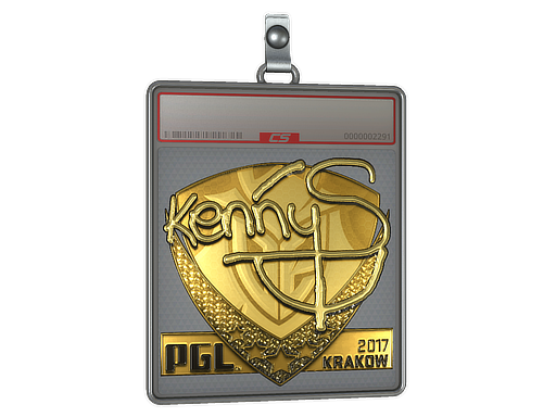 Sticker Slab | kennyS (Gold) | Krakow 2017