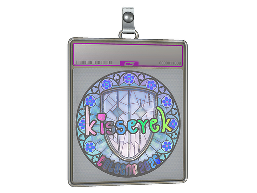 Sticker Slab | kisserek (Holo) | Cologne 2026