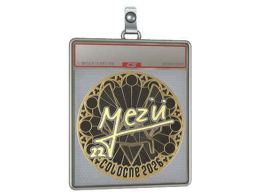 Sticker Slab | mezii (Gold) | Cologne 2026