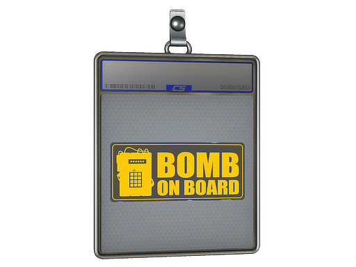 Sticker Slab | Bomb On Board