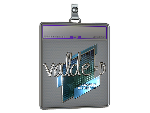 Sticker Slab | v4lde (Foil) | Boston 2018