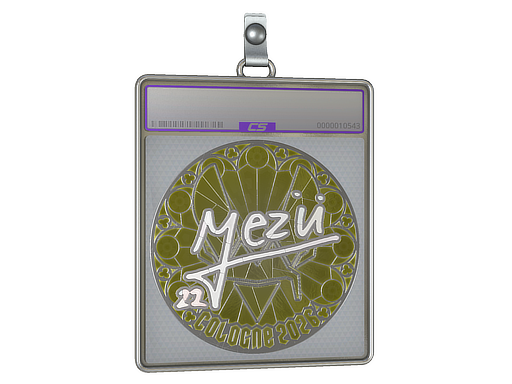 Sticker Slab | mezii (Foil) | Cologne 2026