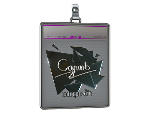 Sticker Slab | cajunb (Foil) | Cologne 2016