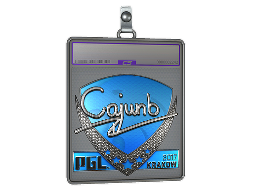 Sticker Slab | cajunb (Foil) | Krakow 2017