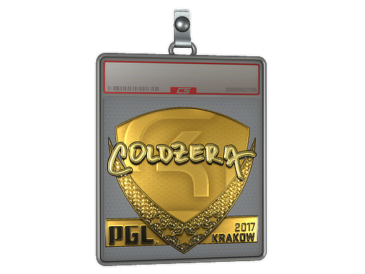 Sticker Slab | coldzera (Gold) | Krakow 2017