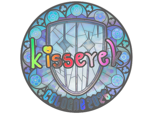 Sticker | kisserek (Holo) | Cologne 2026