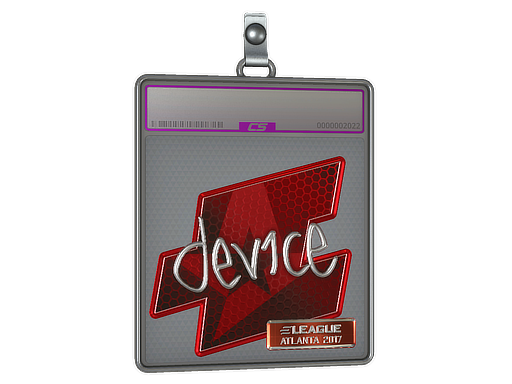 Sticker Slab | device (Foil) | Atlanta 2017