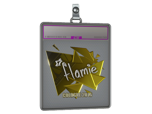 Sticker Slab | flamie (Foil) | Cologne 2016