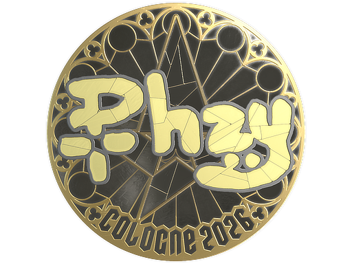 Sticker | phzy (Gold) | Cologne 2026