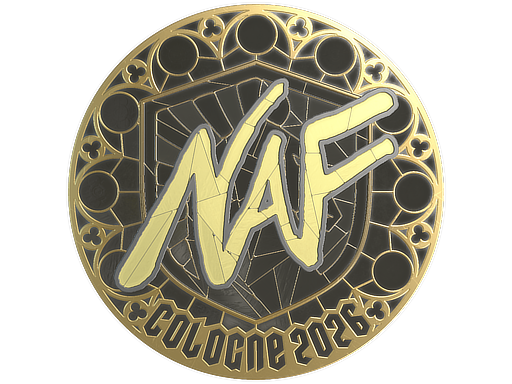 Sticker | NAF (Gold) | Cologne 2026