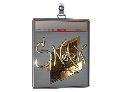 Sticker Slab | Snax (Gold) | Boston 2018