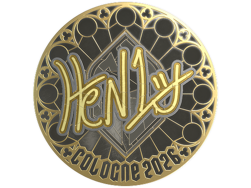 Sticker | HEN1 (Gold) | Cologne 2026