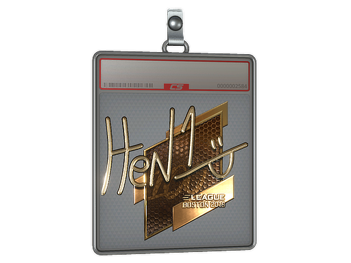 Sticker Slab | HEN1 (Gold) | Boston 2018