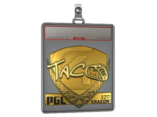 Sticker Slab | TACO (Gold) | Krakow 2017