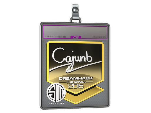 Sticker Slab | cajunb (Foil) | Cluj-Napoca 2015
