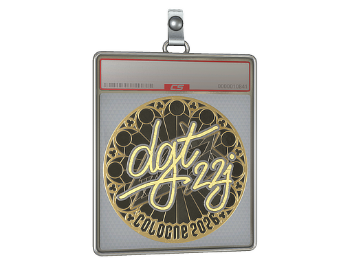 Sticker Slab | dgt (Gold) | Cologne 2026