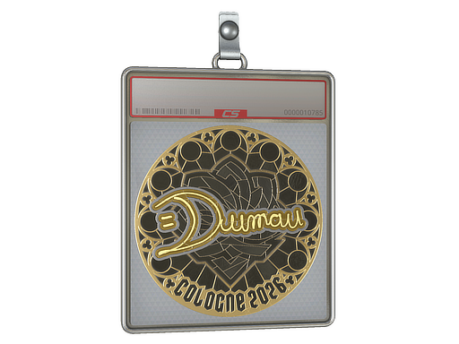 Sticker Slab | dumau (Gold) | Cologne 2026