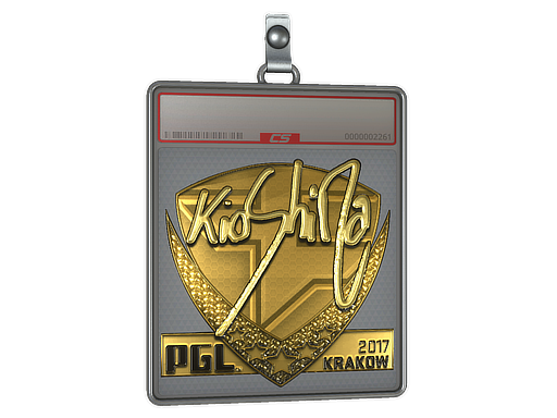 Sticker Slab | kioShiMa (Gold) | Krakow 2017
