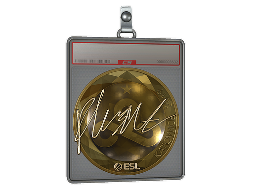 Sticker Slab | flusha (Gold) | Katowice 2019