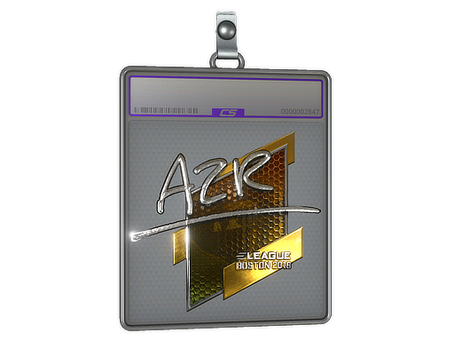Sticker Slab | AZR (Foil) | Boston 2018