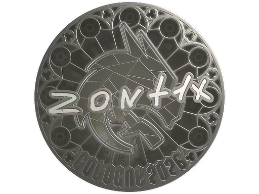 Sticker | zont1x (Foil) | Cologne 2026