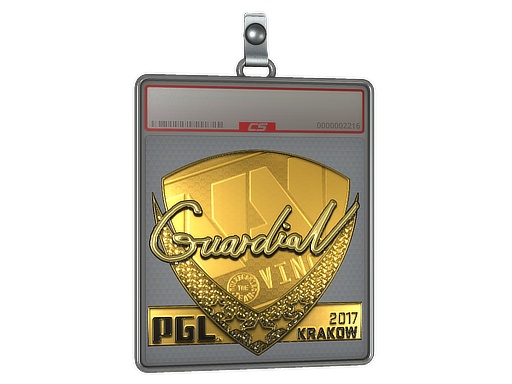 Sticker Slab | GuardiaN (Gold) | Krakow 2017